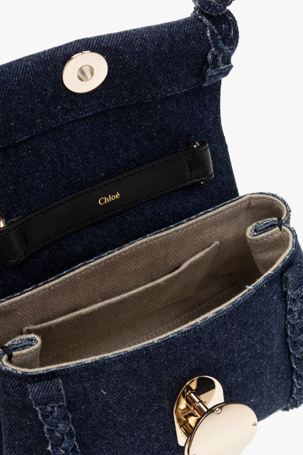 【送料&関税込】ChloAC Embroidered Wool Small Penelope Handb Chloé Penelope Small Embroidered Wool Crossbody Bag